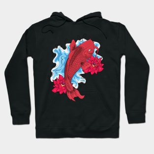 Koi Fish Tattoo Design Hoodie